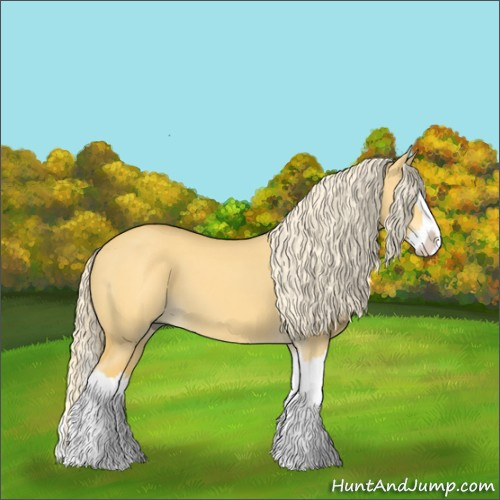 Horse Color:Palomino Dun Splash 