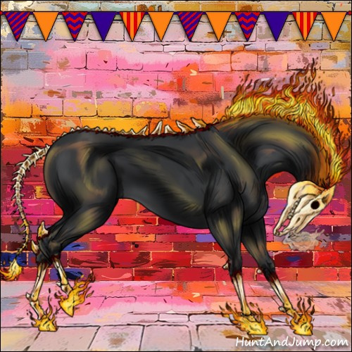 Horse Color:Black 