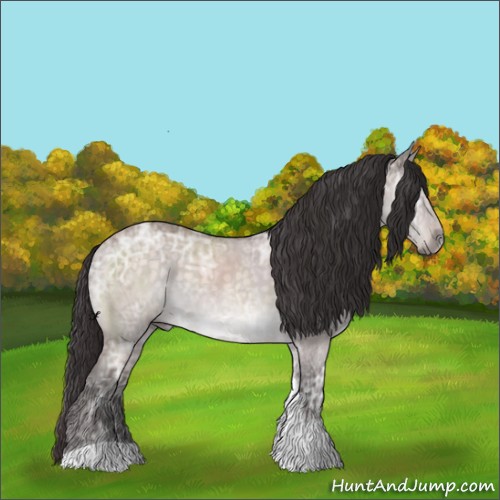 Horse Color:Platinum Buckskin Ice Roan Dun Tobiano 