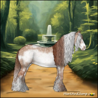 Horse Color:White Spotted Red Dun Frame 