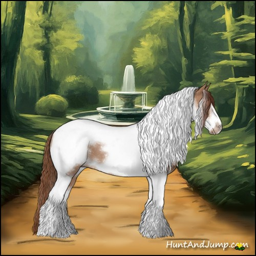 Horse Color:Red Dun Tobiano Frame 