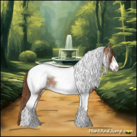 Horse Color:Red Dun Tobiano Frame 