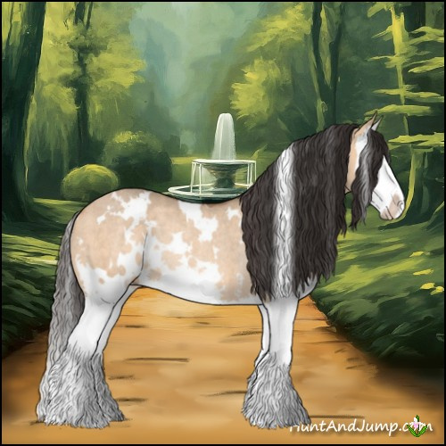Horse Color:White Spotted Bay Dun Sabino Splash Rabicano 