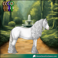 Horse Color:White Spotted Palomino Dun Tobiano Appaloosa Rabicano 