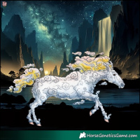 Horse Color:Gray Painted Chestnut