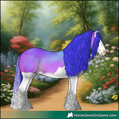 Horse Color:Watercolor Bay Splash 