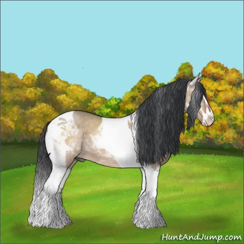 Horse Color:Brown Dun Sabino Tobiano 