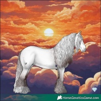 Horse Color:Gray Platinum Chocolate Brown Roan Dun 