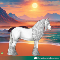 Horse Color:White Spotted Silver Buckskin Onyx Tobiano Appaloosa 