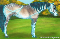 Horse Color:Thunderstruck Brown Ice Onyx Sabino 