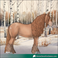 Horse Color:Gold Champagne 