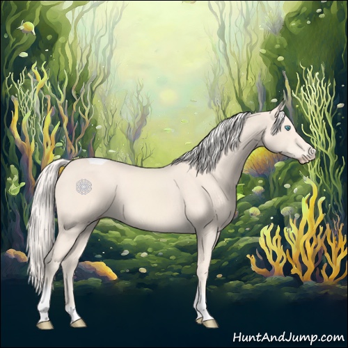 Horse Color:Cremello Tobiano 