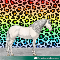 Horse Color:Silver Sable Cream Champagne Pearl Dun 