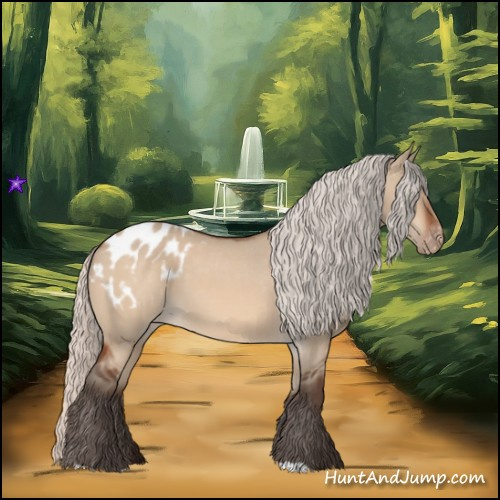 Horse Color:Silver Brown Dun Appaloosa