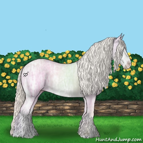 Horse Color:Cremello Ice Dun