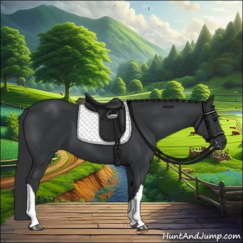 Horse Color:Black 