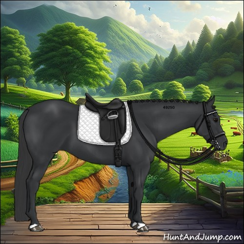 Horse Color:Black 