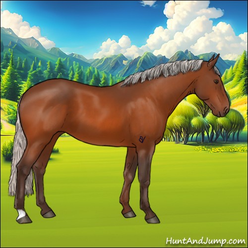 Horse Color:Silver Brown 