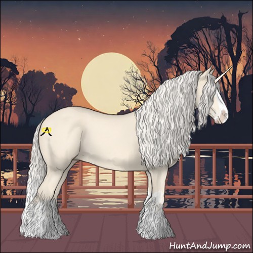 Horse Color:Cremello Splash and Cremello Splash
