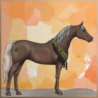 Horse Color:Silver Black 
