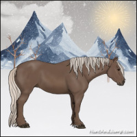 Horse Color:Silver Black 