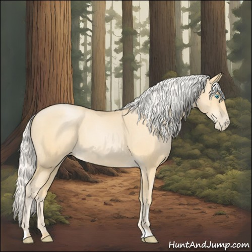 Horse Color:Silver Buckskin Pearl 