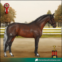 Horse Color:Silver Brown