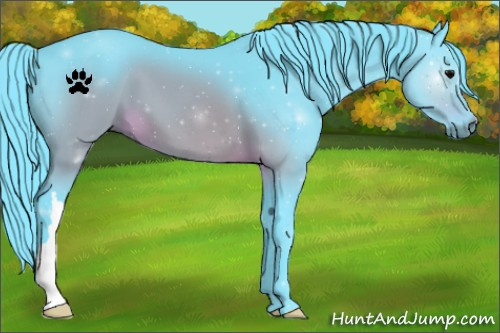 Horse Color:Watercolor Brown 