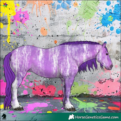 Horse Color:Watercolor Brown Ice 