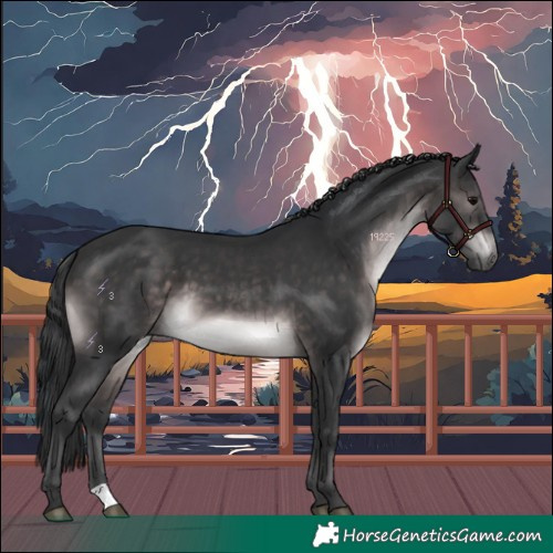 Horse Color:Platinum Brown 