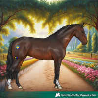 Horse Color:Brown 