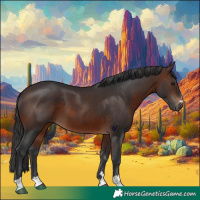 Horse Color:Brown 