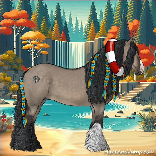 Horse Color:Brown Dun 