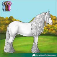 Horse Color:Platinum Chocolate Silver Sable Cream Champagne Ice Dun Sabino 