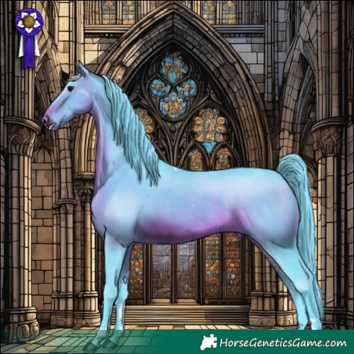 Horse Color:Watercolor Brown Tobiano 