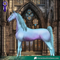 Horse Color:Watercolor Brown Tobiano 