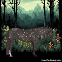 Horse Color:Smoky Black Tobiano Appaloosa 