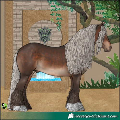 Horse Color:Silver Brown 