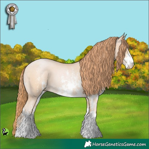 Horse Color:Buckskin Pearl Sabino 
