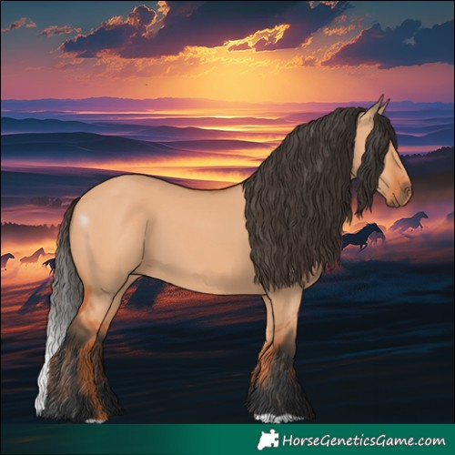 Horse Color:Bay Dun