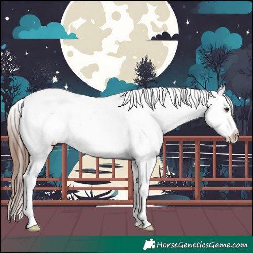 Horse Color:Brown Roan Dun Tobiano Blanket 