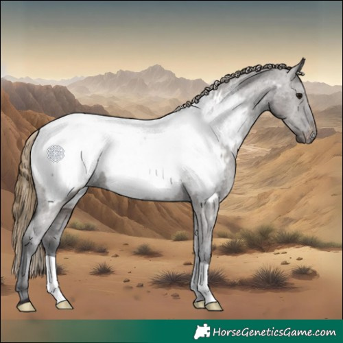 Horse Color:Smoky Grullo Near Fewspot 