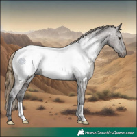Horse Color:Smoky Grullo Near Fewspot 
