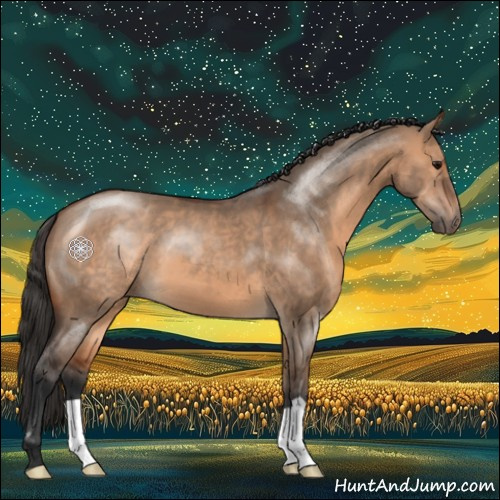 Horse Color:Bay Dun