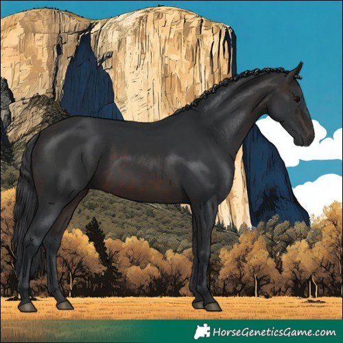 Horse Color:Brown 