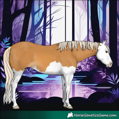 Horse Color:Palomino Splash 