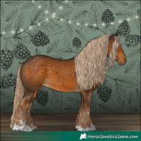 Horse Color:Chocolate Palomino 