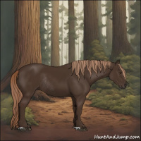 Horse Color:Liver Chestnut Rabicano 