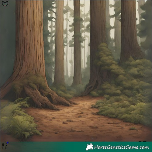 Horse Color:Liver Chestnut Mushroom Splash and Chocolate Palomino Pearl Mushroom Splash