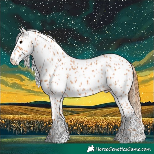 Horse Color:Chestnut Leopard 